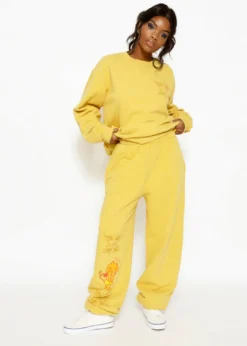Newness Boys Lie Angry Cupid Sweatpants ★ Yellow