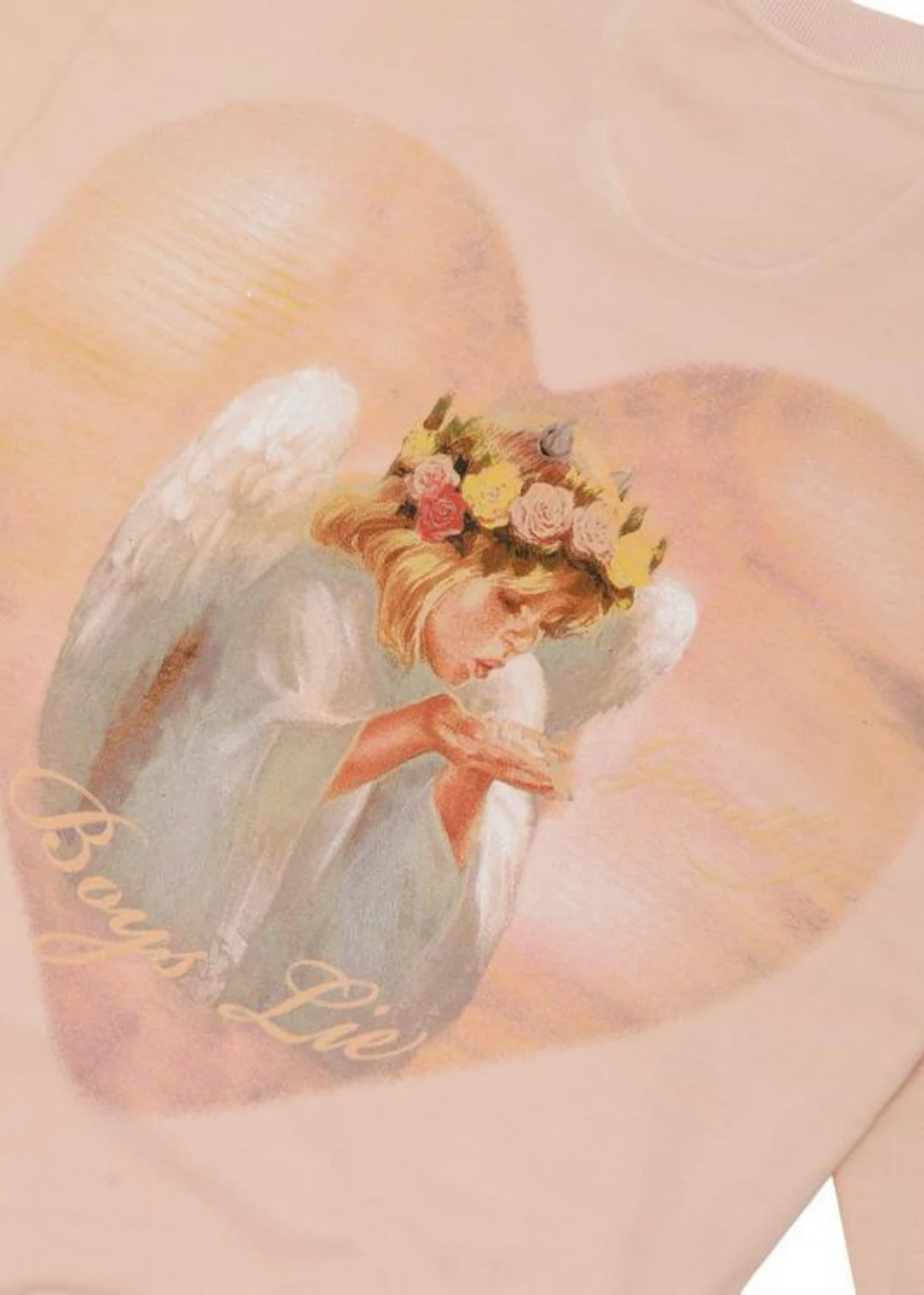 Tops Boys Lie Goodbye V4 Crewneck ★ Light Pink 7 Tops Boys Lie Goodbye V4 Crewneck ★ Light Pink