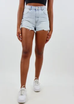Rollas Jeans Rollas Make You Mine Jean Shorts ★ Light Wash