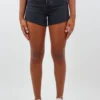 Rollas Jeans Rollas Put Your Records On Jean Shorts ★ Black Bottoms