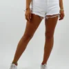 Rollas Jeans Rollas Vamos A La Playa Jean Shorts ★ White