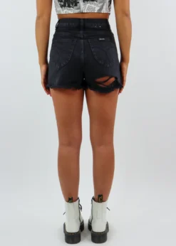 Rollas Jeans Newness Rollas Vamos A La Playa Jean Shorts ★ Black