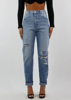 Rollas Jeans Rollas Meant For You Boyfriend Jeans ★ Light Wash Newness