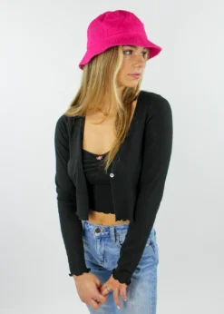 Newhattan Accessories Dream Girl Bucket Hat ★ Hot Pink 6 Newhattan Accessories Dream Girl Bucket Hat ★ Hot Pink