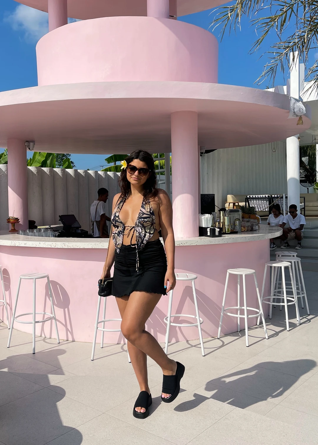 Motel Fly As Me Bikini Top ★ Black & Brown Newness 9 Motel Fly As Me Bikini Top ★ Black & Brown Newness