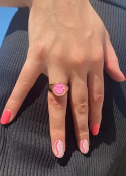 IiShii Designs Be Happy Ring ★ Multi Color