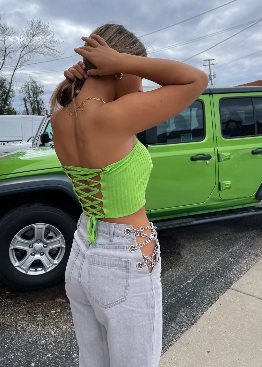 Blue Blush Block Your Number Jeans ★ Grey 4 Blue Blush Block Your Number Jeans ★ Grey