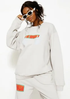 Boys Lie First Impressions Crewneck ★ Grey