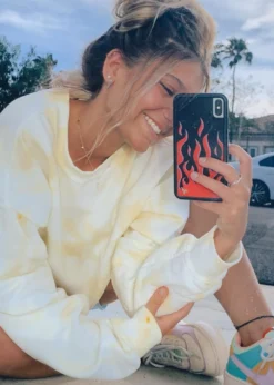 Wildflower Flames IPhone Case ★ Red Best Sellers