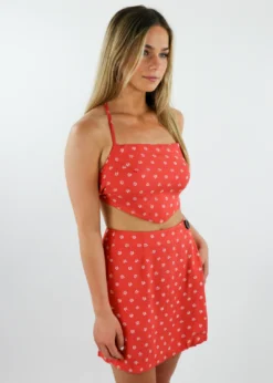 Olivaceous Tops Firework Top ★ Red