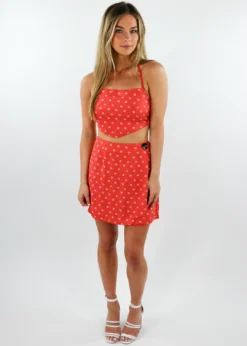 Olivaceous Tops Firework Top ★ Red