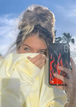 Wildflower Flames IPhone Case ★ Red Best Sellers