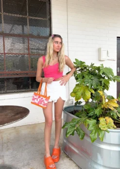 Cotton Candy Sky Full Of Stars Skirt ★ White