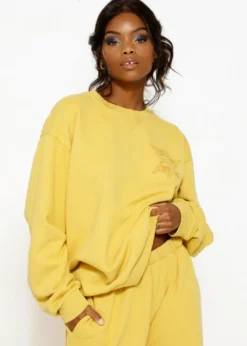 Boys Lie Angry Cupid Crewneck ★ Yellow