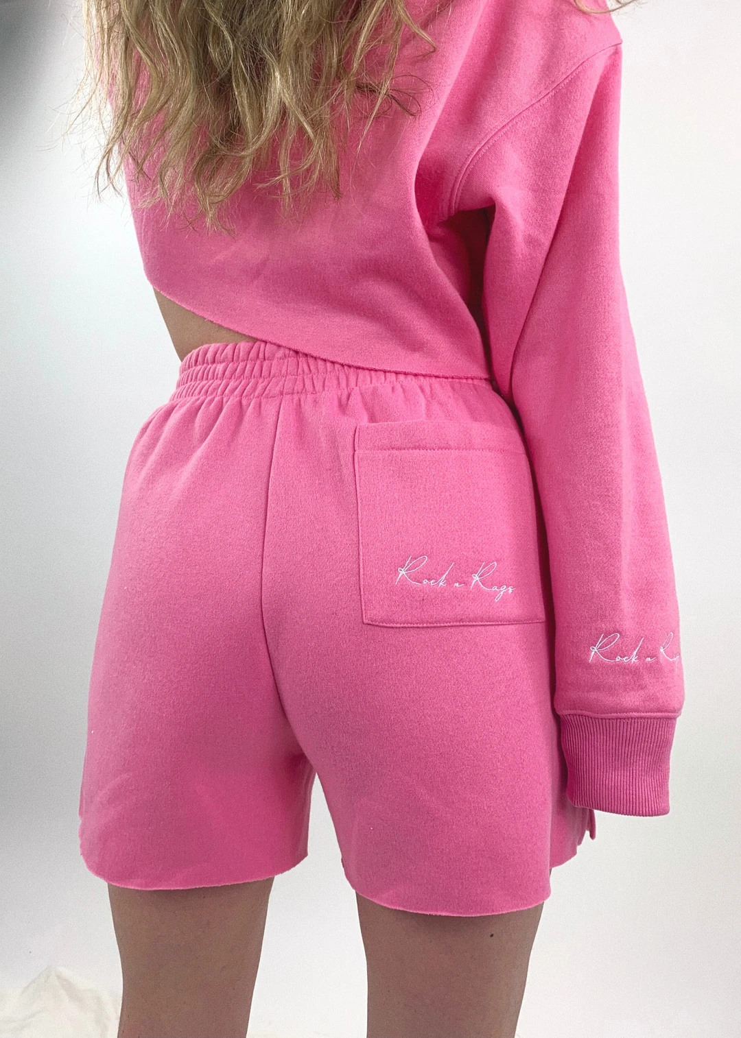 Rock N Rags Signature Sweat Shorts ★ Hot Pink 5 Rock N Rags Signature Sweat Shorts ★ Hot Pink
