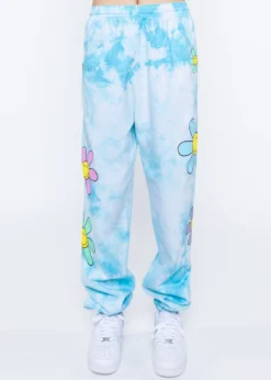 BySamiiRyan By Samii Ryan Lil Thang Tie Dye Sweatpants ★ Blue