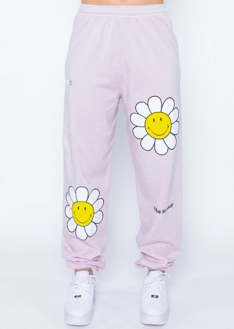 BySamiiRyan By Samii Ryan Smiley Take It Easy Sweatpants ★ Lavender 3 BySamiiRyan By Samii Ryan Smiley Take It Easy Sweatpants ★ Lavender