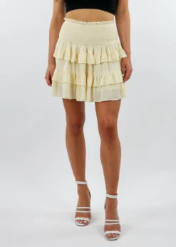 Olivaceous One More Saturday Night Skirt ★ Butter