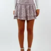 Olivaceous Talk Too Much Skirt ★ Purple Newness