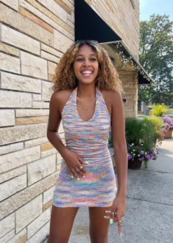 Rehab Dresses Summer Skin Halter Dress ★ Multicolor