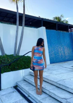 Rock N Rags Sunset Drive Dress ★ Sunset