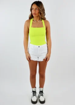 Olivaceous Newness Daylight Tank ★ Neon Yellow