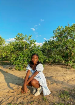 Cotton Candy Be Your Friend Dress ★ Baby Blue