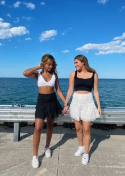 Elan Heaven Falls Skirt ★ White