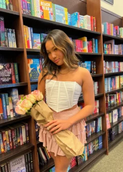 Tic Toc Tops Gonna Get This Corset Top ★ White