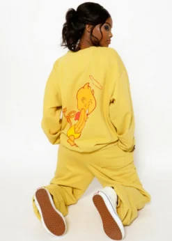 Boys Lie Angry Cupid Crewneck ★ Yellow