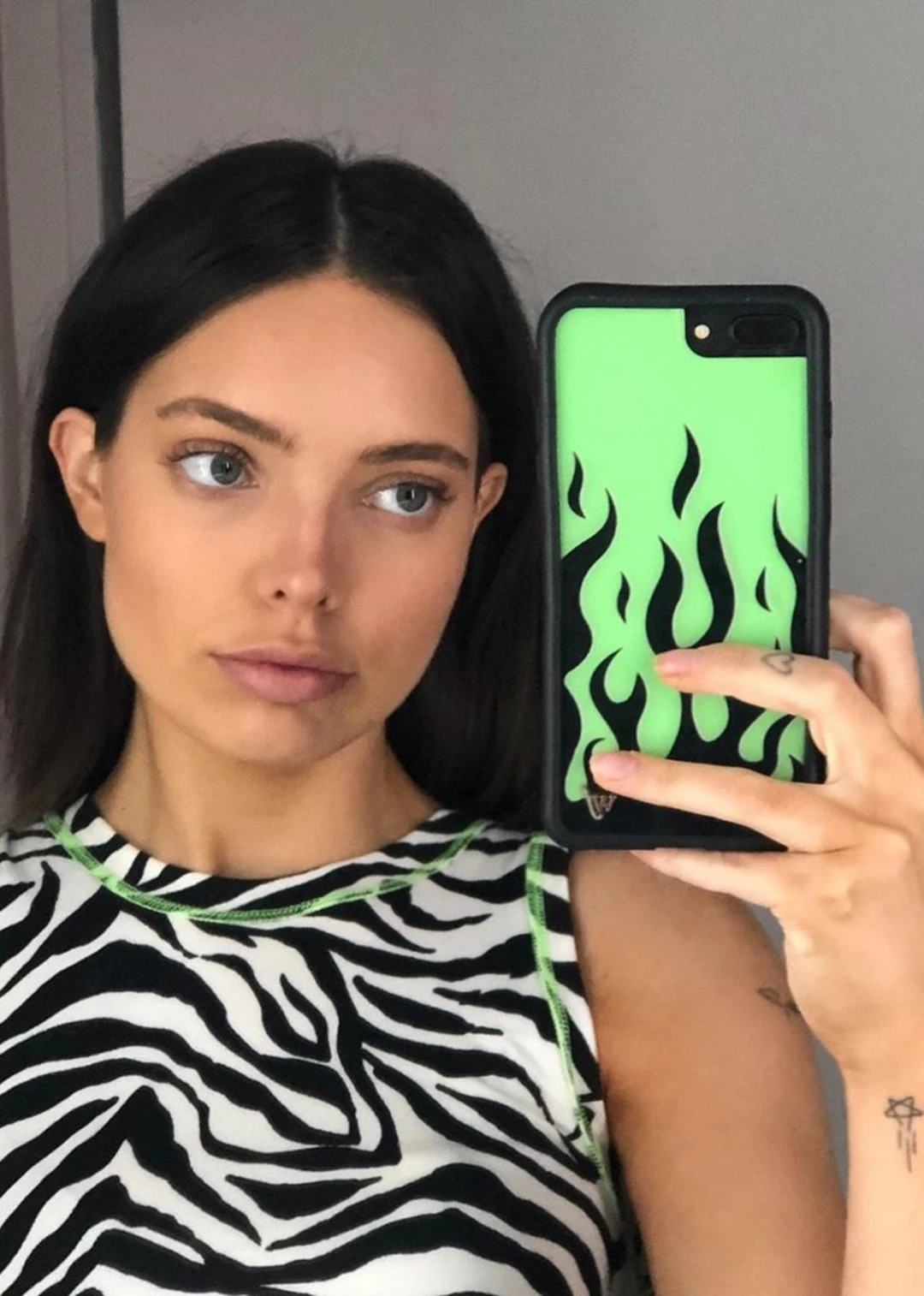 Wildflower Flames IPhone Case ★ Neon Green Best Sellers 5 Wildflower Flames IPhone Case ★ Neon Green Best Sellers