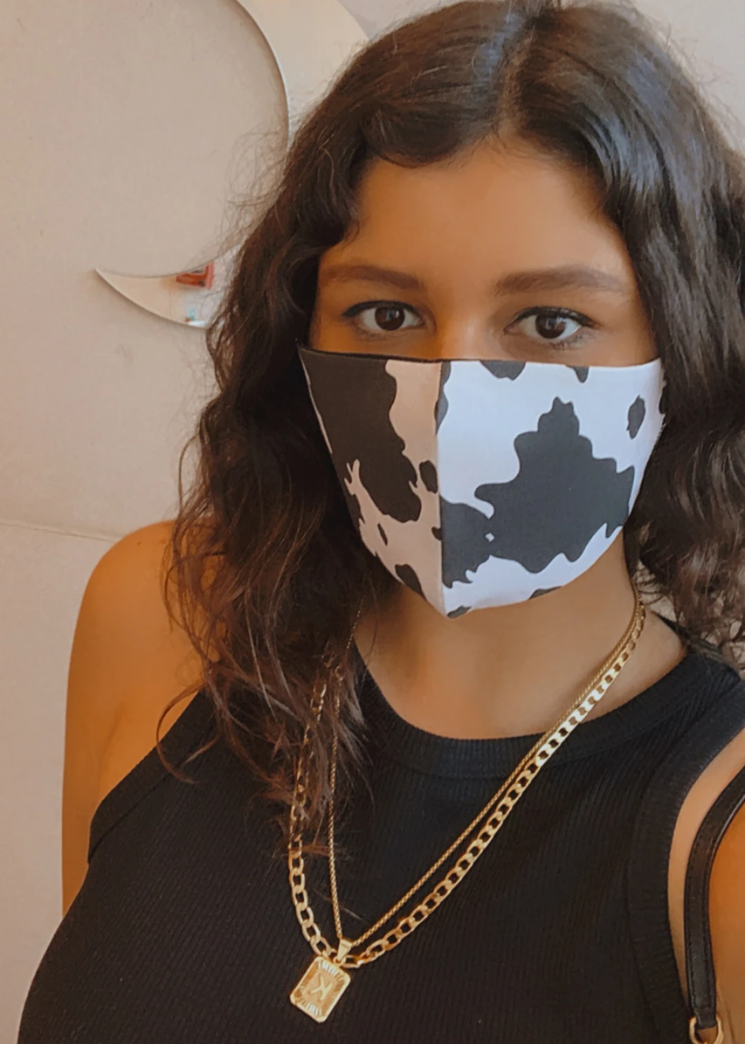 Rock N Rags Accessories Moo Moo Face Mask ★ Cow Print 5 Rock N Rags Accessories Moo Moo Face Mask ★ Cow Print