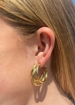 Sahira Jewelry Design Drop The Club Earrings ★ Gold Newness