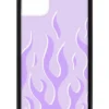 Wildflower Flames IPhone Case ★ Lavender 2 Wildflower Flames IPhone Case ★ Lavender