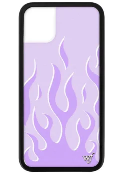 Wildflower Flames IPhone Case ★ Lavender