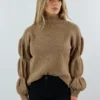 Hem & Thread Won't Stop Sweater ★ Mocha