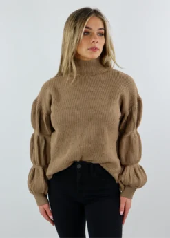 Hem & Thread Won't Stop Sweater ★ Mocha