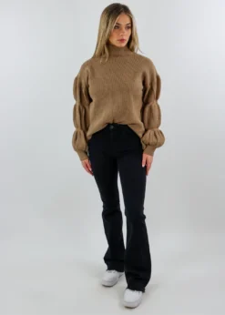 Hem & Thread Won't Stop Sweater ★ Mocha