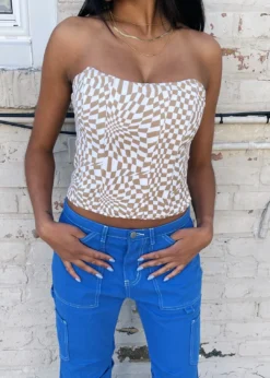 Et Clet Lovesick Corset Top ★ Tan Newness