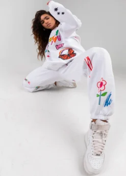 Mayfair Group Mayfair Somebody Loves You Sweatpants ★ White