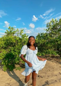 Cotton Candy Be Your Friend Dress ★ Baby Blue