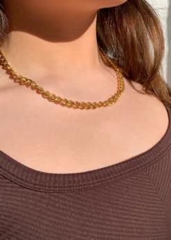 VibeSzn Accessories Chunky Link Necklace ★ Gold