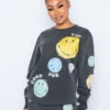 BySamiiRyan By Samii Ryan Smiley Good For You Crewneck ★ Black 1 BySamiiRyan By Samii Ryan Smiley Good For You Crewneck ★ Black