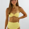 Dippin' Daisy's Lemon Sugar Bikini Top ★ Yellow Sale