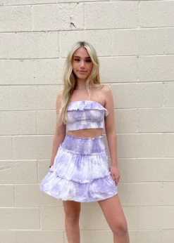 Rock N Rags Staring At The Sun Top ★ Lavender