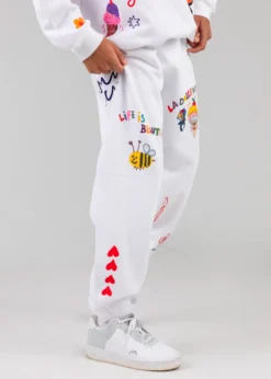 Mayfair Group Mayfair Somebody Loves You Sweatpants ★ White