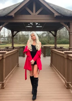 Blue Blush Midnight Movies Dress ★ Black Dresses