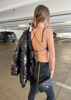 Cotton Candy Under The Sun Top ★ Black Tops