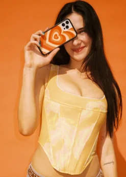 Wildflower Pumpkin Spice Latte Love IPhone Case ★ Orange