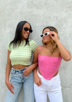 Anzell Put It Down Rectangle Sunglasses ★ Multi Newness